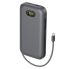 Belkin UltraCharge Pro Laptop Power Bank 27K with140W Integrated USB-C Cable(30cm) - Charcoal(BPB040fqCH),2x USB-C,1x USB-A,$2,500, 2 Years Warranty
